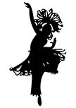 Stickers Danseuse