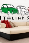 stickers muraux Italie