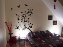 Stickers d�coratif Branche japonaise