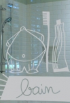 stickers muraux salle de bain