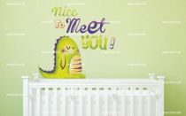 Stickers enfant crocodile