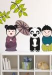 stickers muraux japon