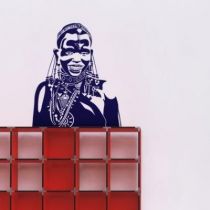 Stickers Femme africaine