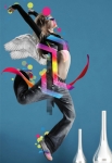 stickers ange libre