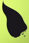 stickers visage femme