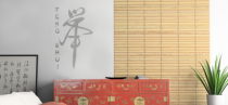 Le stickers feng shui pour une d�coration ethnique et d�paysante