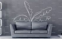 Stickers feuilles de bananier