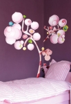 stickers fille arbre