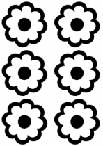 Stickers fleurs : FIORELLI