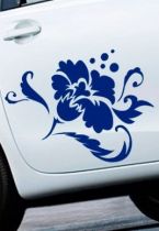 Stickers fleurs pour voiture