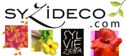 Stickers fleurs par Sylvie Zieba pour iDzif.com