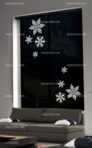 stickers flocons des neiges
