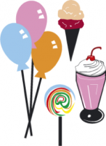 Stickers friandises