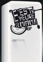 Stickers frigo c\'est l\'heure du Miam
