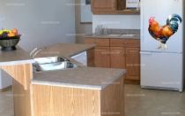 stickers coq pour frigo