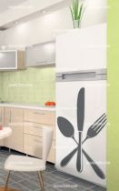 Stickers frigo couverts