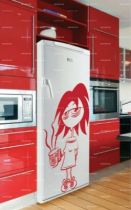 Stickers frigo sommeil