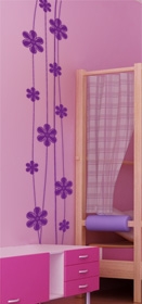 stickers enfant fleur