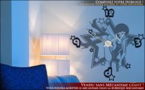 Le stickers horloge femme sexy pour une d�coration originale et pratique