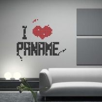 Stickers I love paname