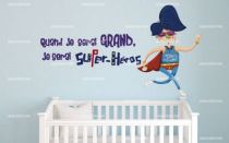 Stickers je serai super-h�ros