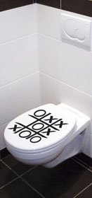 stickers abattant WC
