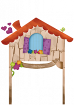 Stickers lit cabane