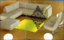 Le stickers losange baroque pour une d�coration baroque