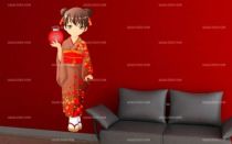 Stickers manga asie