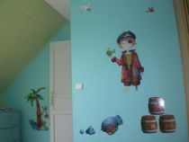 Stickers enfant pirate en vente sur Idzif.com