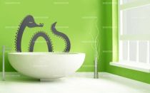 Stickers monstre du Loch Ness