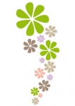 stickers fleur wc