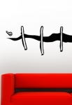 stickers mur fissure