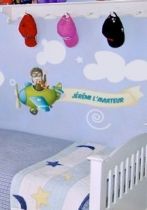 stickers enfant avion