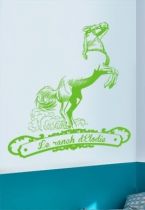 stickers enfant cheval