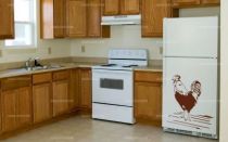 stickers frigo coq
