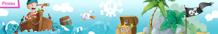stickers enfants pirate
