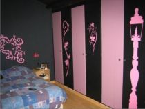 Stickers muraux t�te de lit