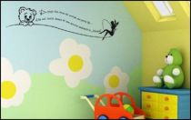 Le stickers nounours pays des r�ves pour d�corer une chambre d\'enfant