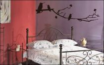 Le stickers les oiseaux sur la branche pour un d�cor mural sur le th�me de la nature