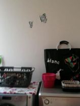 stickers papillons qui volent