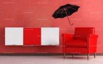 stickers parapluie ouvert