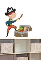 Stickers pirate et tr�sor