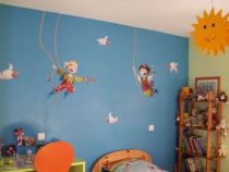 Stickers pirate Capitaine Sam pour d�corer la chambre de votre enfant.