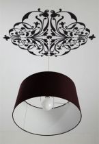 Stickers plafonnier baroque