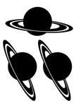 Stickers planetes : Saturnes