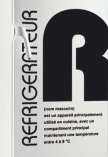 stickers r�frigerateur. D�coration de frigidaire r�alis�e en vinyle adh�sif avec d�coupe � la forme, � vous de choisir la couleur qui s'accordera le mieux � votre int�rieur de cuisine. Sticker id�al pour rendre son frigo unique.