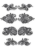 Stickers r�tro papier peint.