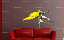 Stickers Robin saut