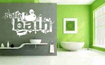 Stickers salle de bain pour d�corer et apporter une touche design � la salle d\'eau